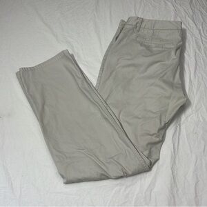 Bonobos Khaki Pants Straight Fit Chinos Casual Dress Flat Front Golf Men's 35/34